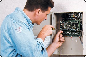 Alarm system repair