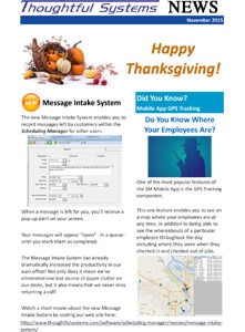 Newsletter November 2015