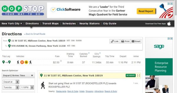 HopStop Feature in Scheduling Manager Job Scheduling software